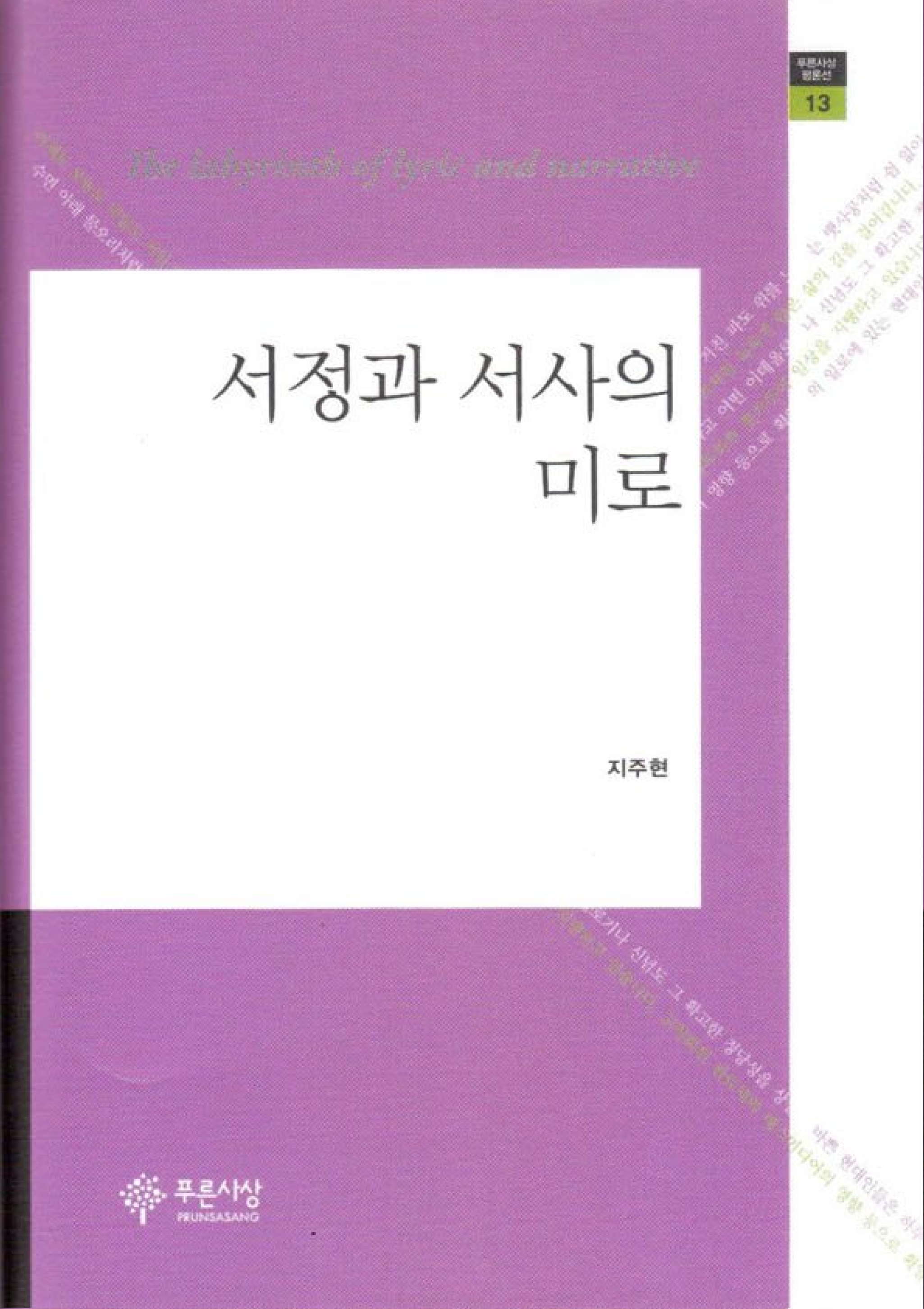 서정과 서사의 미로